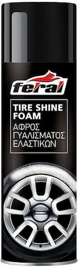 Feral Αφρός Γυαλίσματος για Ελαστικά Αυτοκινήτου 400ml