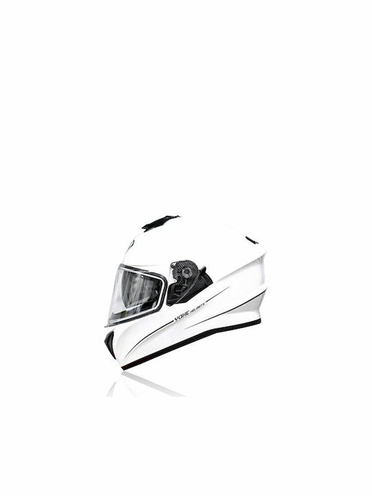 Yohe 981 White Κράνος Μηχανής Full Face ECE 22.05 1450gr με Sunvisor