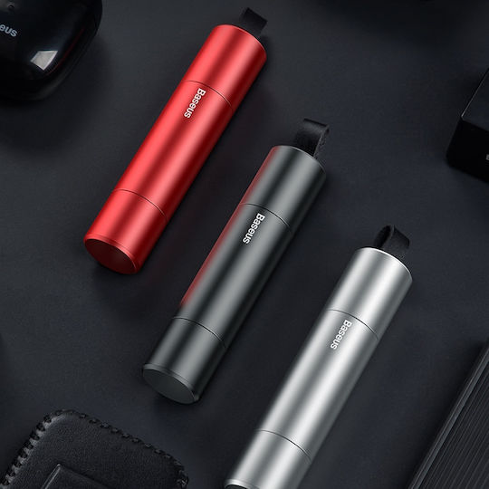 Baseus Car Emergency Hammer Automatic Red