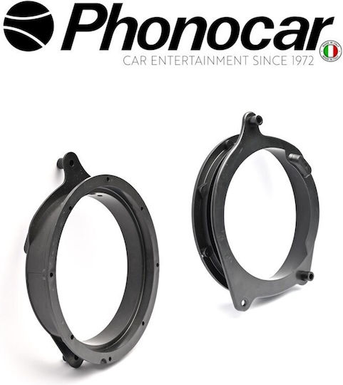 Phonocar Βάσεις Ηχείων Μπροστινές 165mm για Mercedes-Benz C Class W202 2001 2τμχ