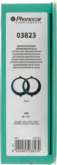 Phonocar Speaker Ring Car Front Audi A4 2001 2pcs