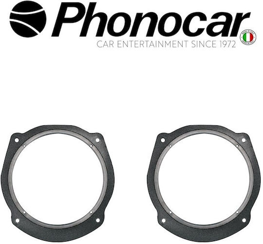 Phonocar Βάσεις Ηχείων Εμπρός & Πίσω 165mm για Fiat Stilo - Lancia Delta 2τμχ