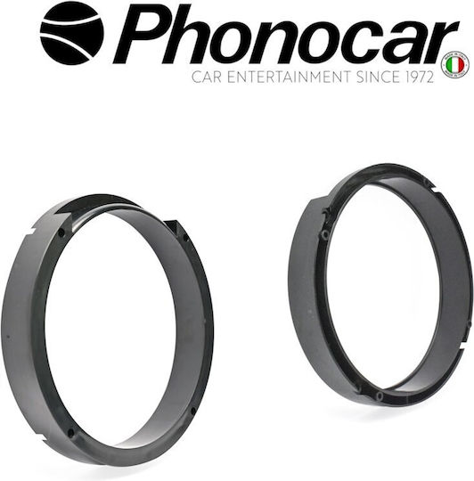 Phonocar Βάσεις Ηχείων Μπροστινές και Πίσω για Seat Arosa / Ibiza & Skoda Fabia / Octavia / Roomster Volkswagen Beetle (New) / Golf / Jetta / Scirocco / Tiguan / Touran 2τμχ