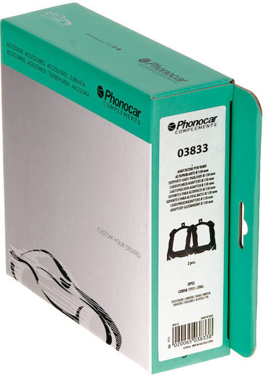 Phonocar Βάσεις Ηχείων Πίσω 130mm για Opel Corsa 1993-2006 2τμχ