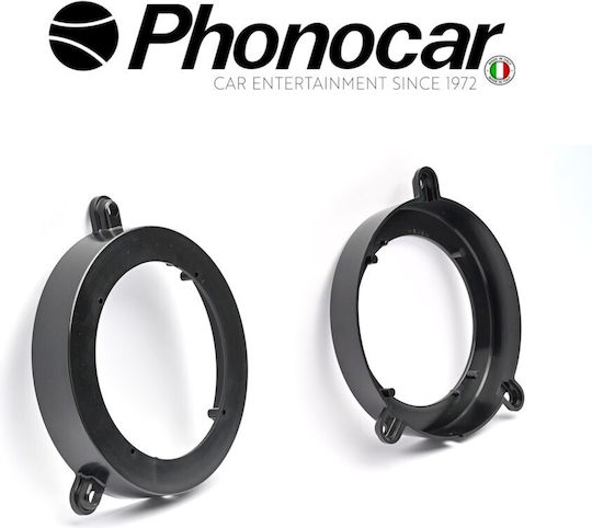 Phonocar Lautsprecher-Ring Auto Zurück Mercedes-Benz C Klasse 2001 2Stück