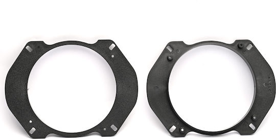 Phonocar Speaker Ring Car Back Alfa Romeo GTV / Spider Fiat Multipla Lancia Ypsilon Peugeot 306 2pcs
