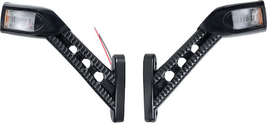 GloboStar Truck Volume Lights 1pcs 24V - Orange 79924