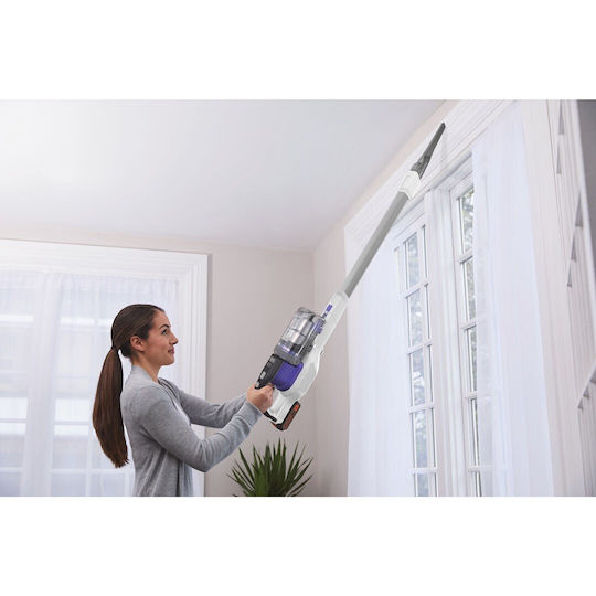 Black & Decker Rechargeable Stick Vacuum 18V White BHFEV1825CP