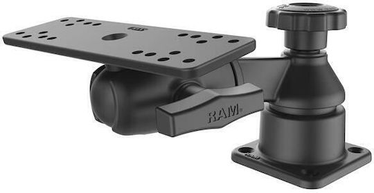 Ram Mounts Ram Horizontal Support 6" Swing Arm Rectangular Plate Ball Socket