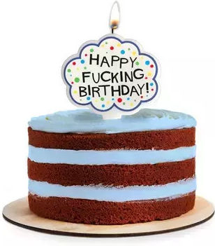 Little Genie X-rated Birthday Candle