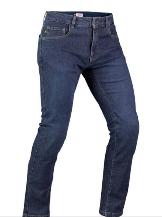 Nordcode Jeans Bărbați Pantaloni Motocicletă Cordura Albastru
