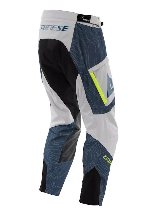 Dainese Sterrato Tex Καλοκαιρινό Ανδρικό Παντελόνι Μηχανής Glacier Gray/Blue
