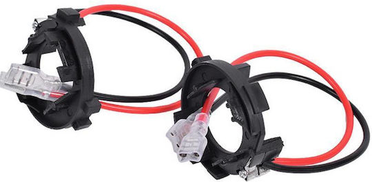Carner Αντάπτορας Λάμπας Αυτοκινήτου Xenon H1 για Chrysler GS Volkswagen Golf