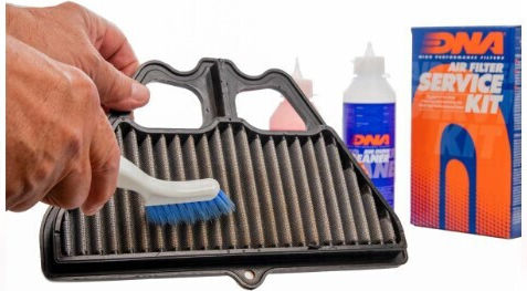 DNA Filters Kit de Service pentru Filtru de Aer Set de Curățare și Lubrifiere pentru Filtrul de Aer al Motocicletei