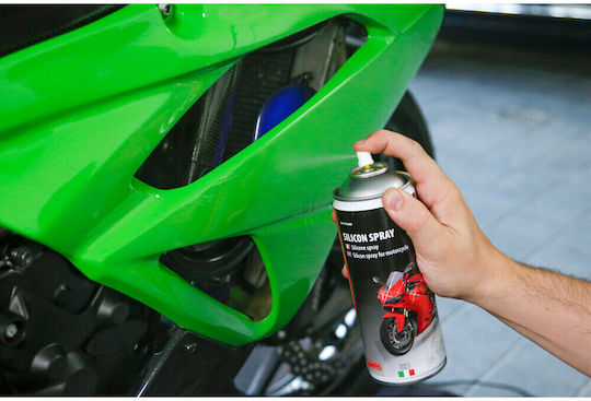 Lampa Spray De Silicon Pentru Întreținerea Motocicletei 400ml