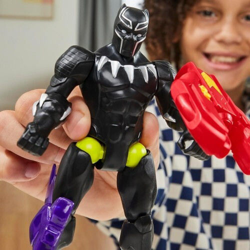 Marvel Avengers Black Panther Action Figure Deluxe 30cm - Titan Hero Blast Gear Con Lanciacolpi