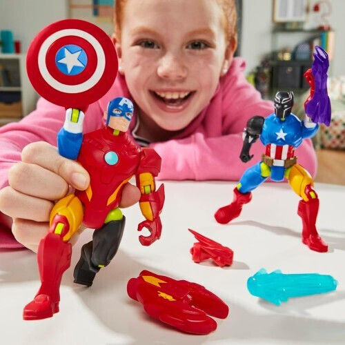 Action Figure Captain America Marvel Avengers Captain America 12cm.