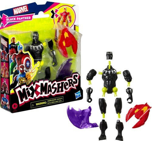 Action-Figur Black Panther Marvel Avengers Schwarzer Panther 12cm.