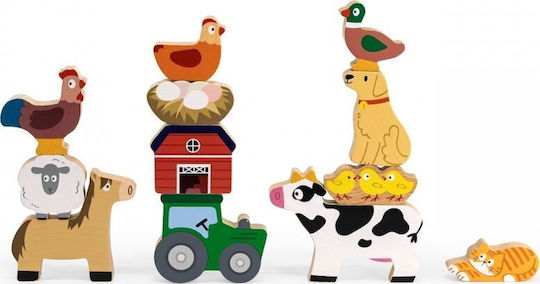 Viga Toys Stack Puzzle Farm Animals Lumarko 13965432 6971608447068
