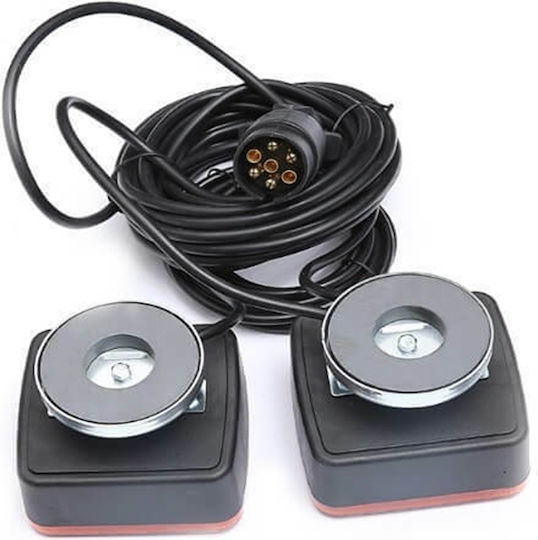 AMiO Trailer Lights Set with Magnet 12V 2 Pieces