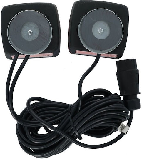 Carpoint Σετ Φώτα Τρέιλερ Αδιάβροχα με Μαγνήτη 12V 2τμχ