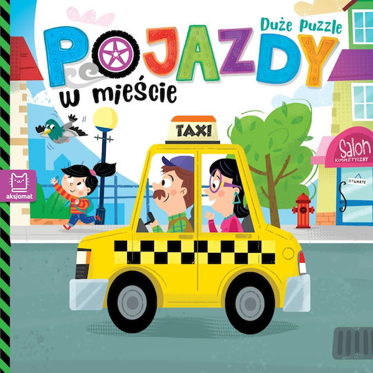 Aksjomat Vehicles in the City Large Puzzle 38191