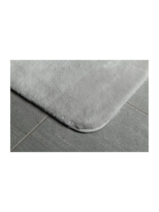 Bath Mat Grey 50x80cm