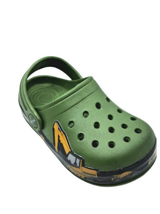Zig-zag Children's Beach Shoes Khaki