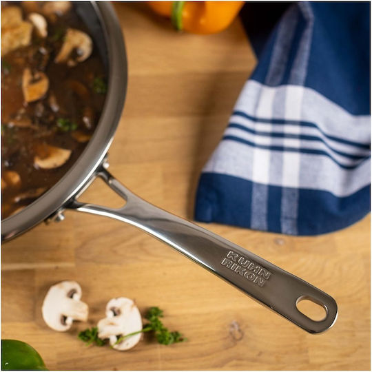 Kuhn Rikon Easy Pro Saute Pan from Aluminum with Lid with Non-Stick Interior Coating 28cm