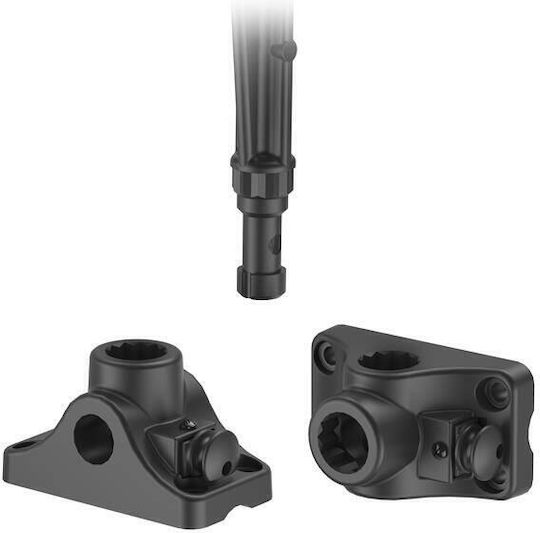 Ram Mounts Ram Rod Fishing Rod Support Plunger Bulkhead Base