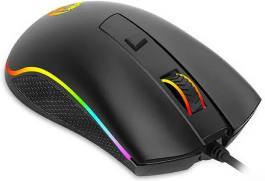 Redragon M611 RGB Gaming Ποντίκι 12800 DPI Μαύρο
