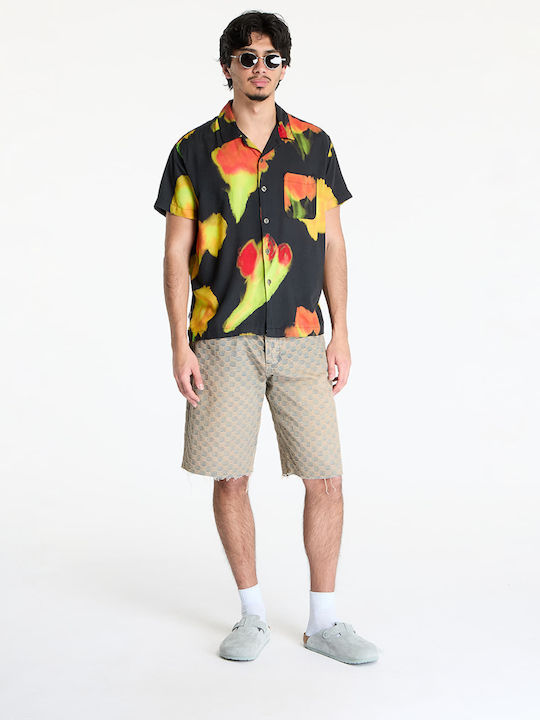Obey Kinney Woven Shirt Black Multi