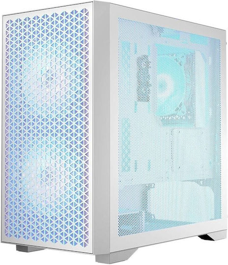 Logic Dart Pro Mini ARGB Gaming Mini-Turm Computergehäuse Weiß