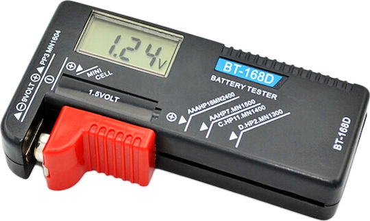 ACP Digital Battery Tester with Battery Size Adjustment Lever 2050107