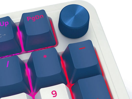 Redragon Eisa K686WB RGB Pro Ασύρματο Gaming Πληκτρολόγιο με RGB φωτισμό (Αγγλικό US) Λευκό