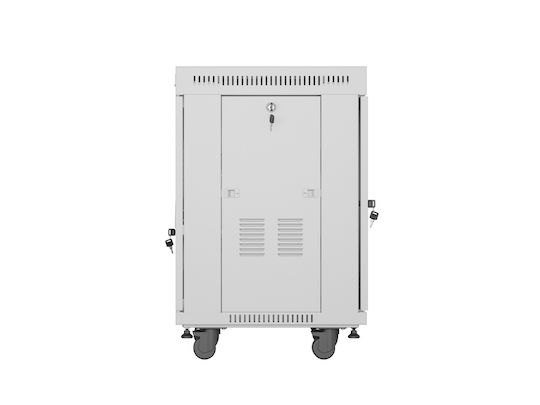 Lanberg Cu picioare Cabină Rack 15U Gri FF01-6615-12SL