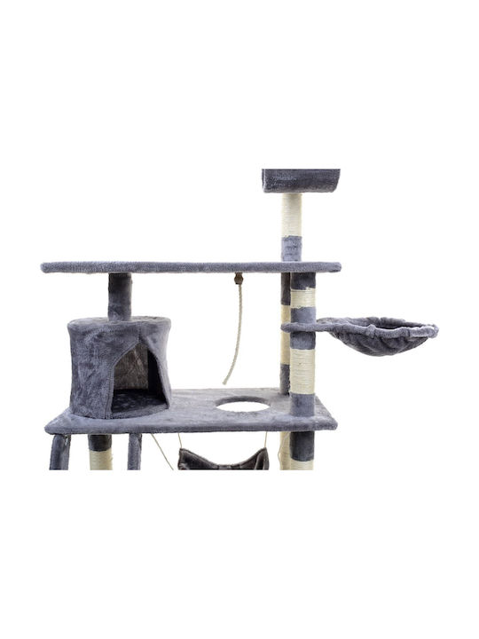 Funfit Funfit Kratzbaum Katzenbäume Gray mit Höhe 140cm