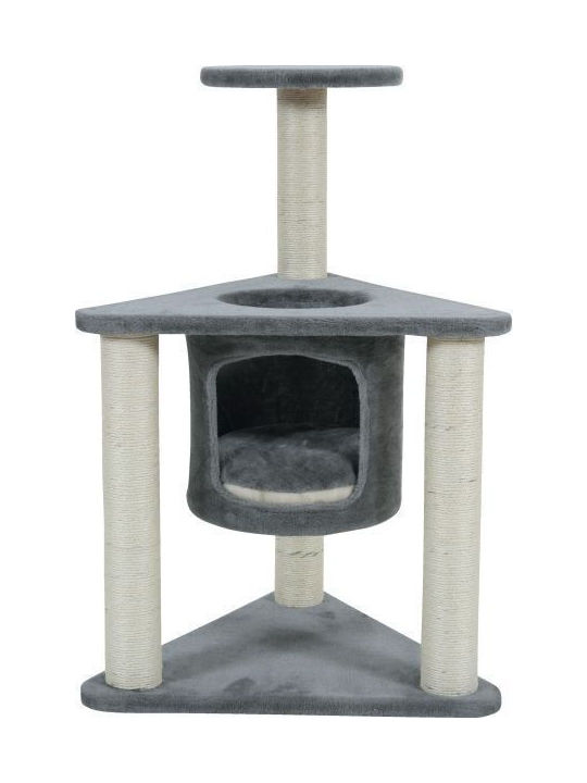 Zolux Scratching Post Cat Trees Gray 3 levels 57x69x116cm