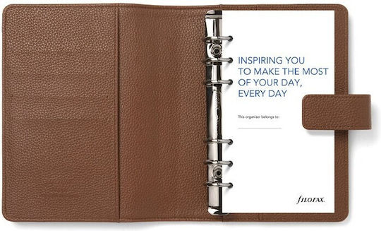 Filofax Personal Σημειωματάριο Καφέ