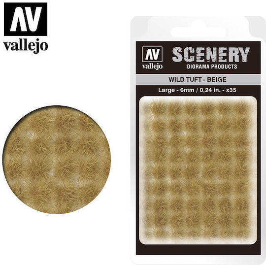 Wild Tuft Beige 6 Mm