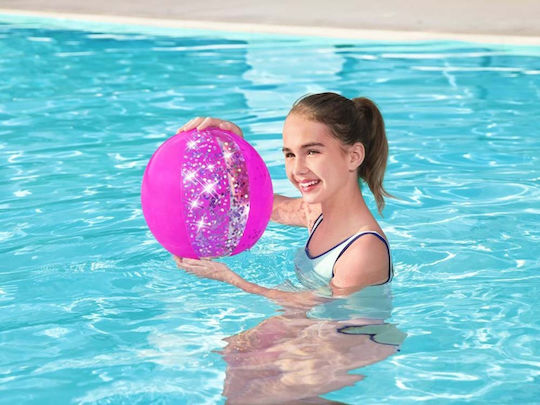 Bestway Inflatable Beach Ball in Pink Color 41 cm