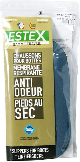 Estex For Boots Short Isothermal Hunting Socks Cotton in Blue color