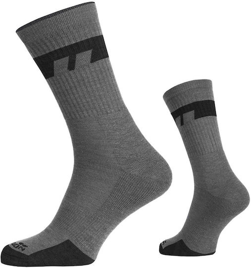 Pentagon Alpine Long Isothermal Hunting Socks in Gray color