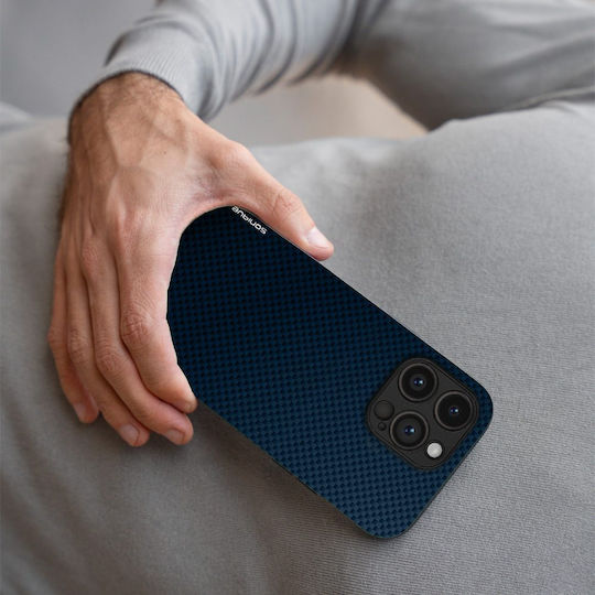Калъф Sonique Carbon Series за Samsung Galaxy M33 5G Син