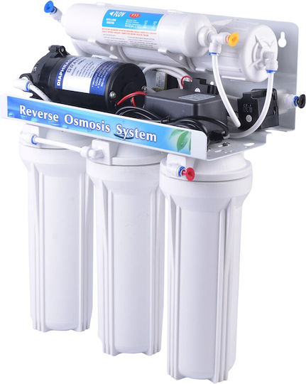 QWaterFilters Система за Обратна Осмоза 5 етапа RO-5