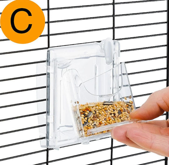 Ferplast Birds Cage Regina Brass Cage 32.5 x 49 cm 32.5x22x37cm