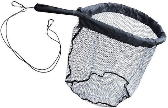 Robinson Fly Landing Net Fishing Stable Landing Net with Length 50cm 50 x 40