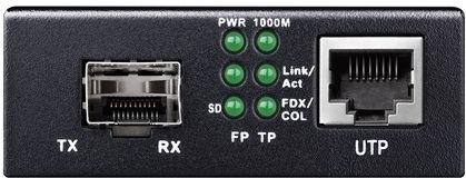 Cudy Fiber Media Converter Sfp Slot To Gigabit Ethernet Rj45 P