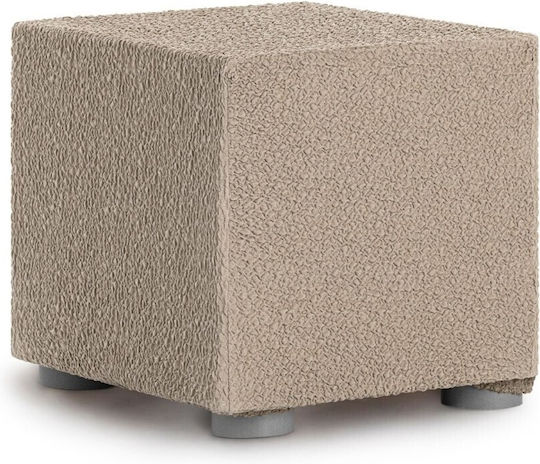 Eysa Elastische Abdeckung Hocker C/11 Dunkelbeige 40x40cm