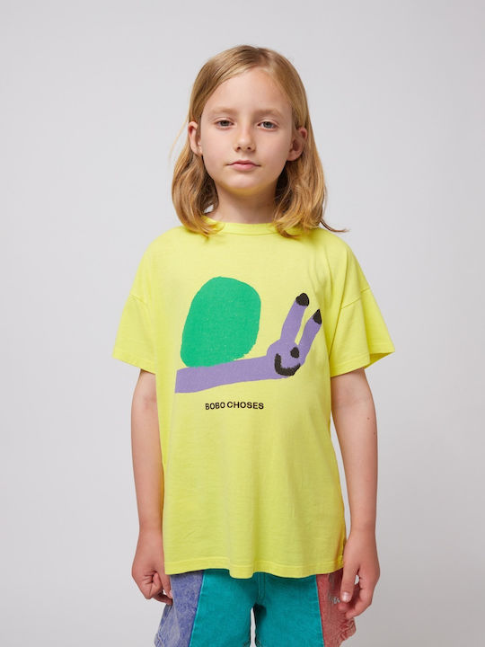 Tricou pentru copii Galben